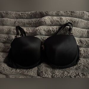 Victoria's Secret Elegant Black Balconette Bra